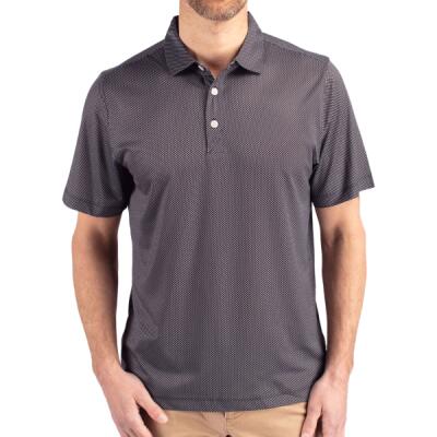 Cutter & Buck Pike Eco Symmetry Print Stretch Recycled Mens Big & Tall Polo Thumbnail