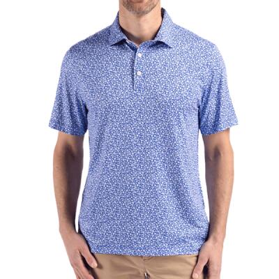 Cutter & Buck Pike Eco Flora Print Mens Polo Thumbnail